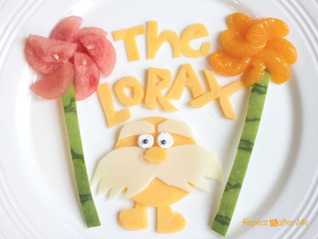 Dr. Seuss' The Lorax Snack - Repeat Crafter Me