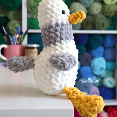 Bernat Blanket Seagull Stuffie