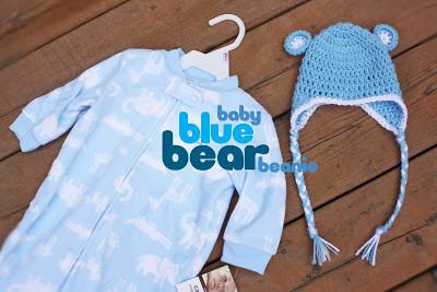 Baby Blue Bear Beanie