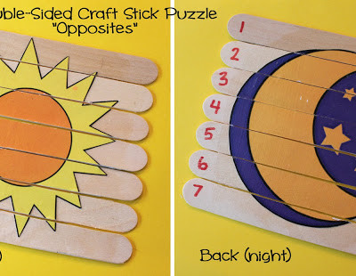 Double-Sided Craft Stick Puzzles