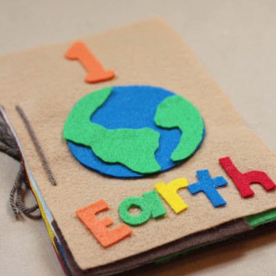 Earth Day Felt Counting Book