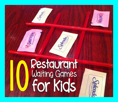10 Restaurant Waiting Games to Play with Kids