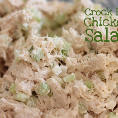 Crock Pot Chicken Salad