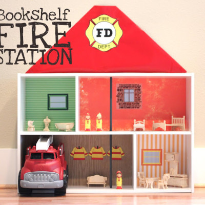 Bookshelf Fire Station