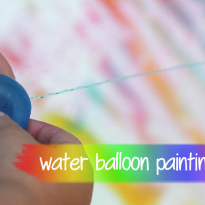 Water Balloon Painting