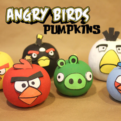 Angry Birds Pumpkins