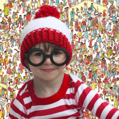 Waldo Crochet Hat Pattern and Costume
