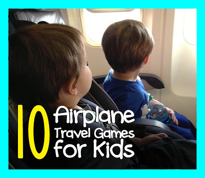 10 Airplane Travel Games for Kids