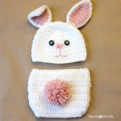 Crochet Bunny Hat Pattern