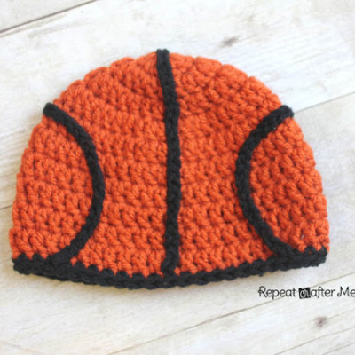 Crochet Basketball Hat Pattern