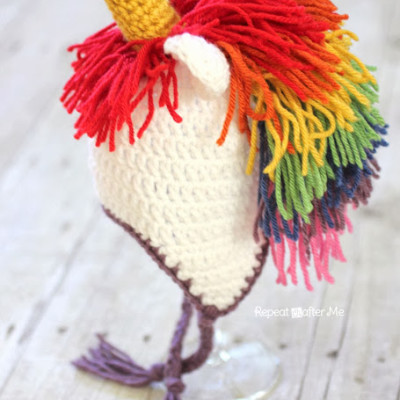 Crochet Unicorn Hat Pattern