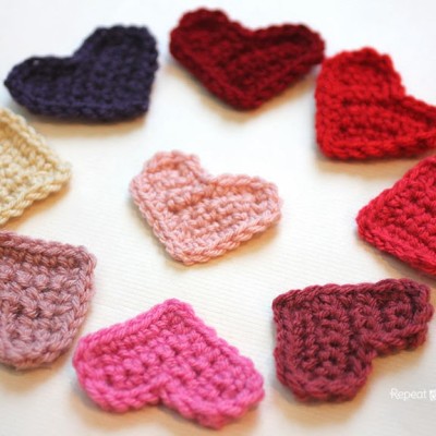 Easy Crochet Heart Pattern