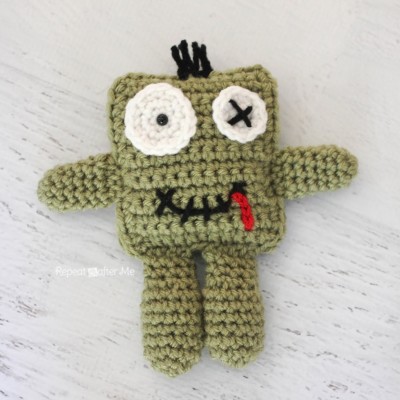 Friendly Crochet Zombie Doll