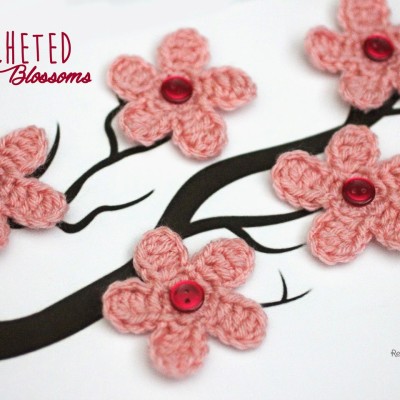Cherry Blossom Flower Crochet Pattern