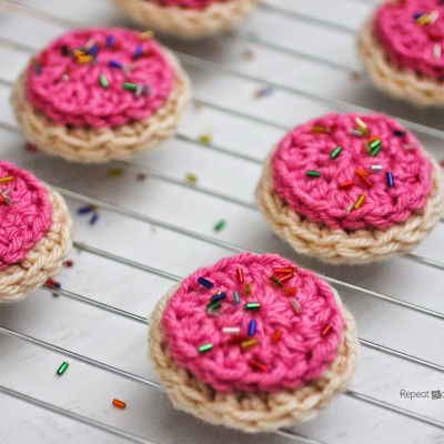 Frosted Crochet Cookie Pattern