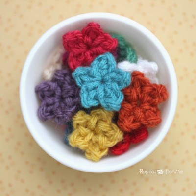 Teeny Tiny Crochet Stars