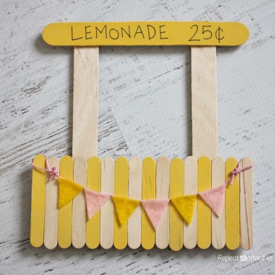 Lemonade Stand Magnetic Picture Frame