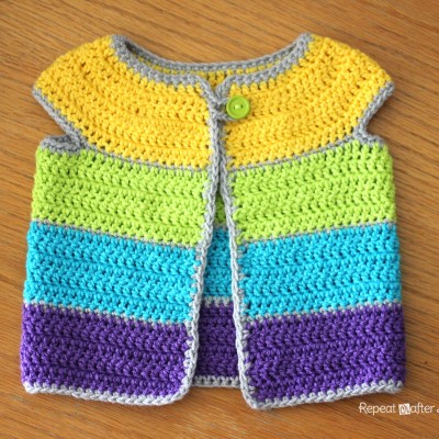 Cap Sleeve Cardigan Crochet Pattern