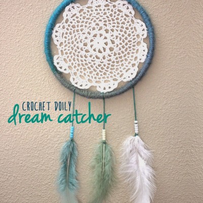 Crochet Doily Dream Catcher