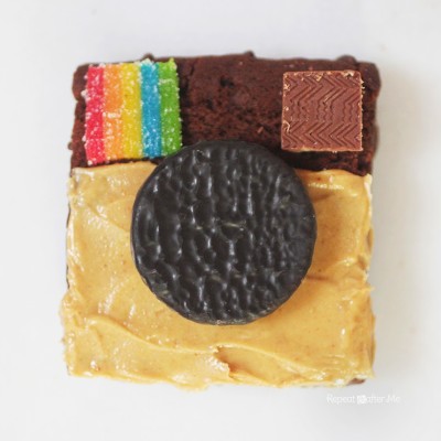 Instagram Logo Brownie
