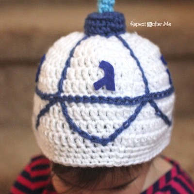 Crochet Dreidel Hat Pattern