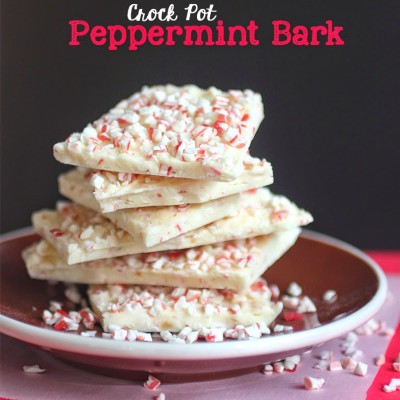 Crock Pot Peppermint Bark
