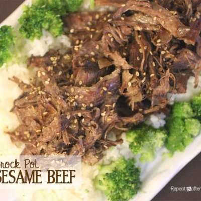 Crock Pot Sesame Beef