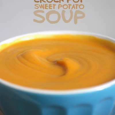 Crock Pot Sweet Potato Soup