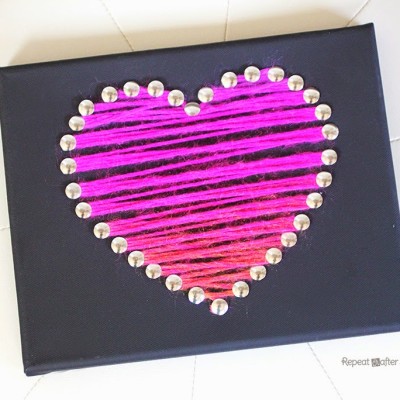 Yarn Heart Art