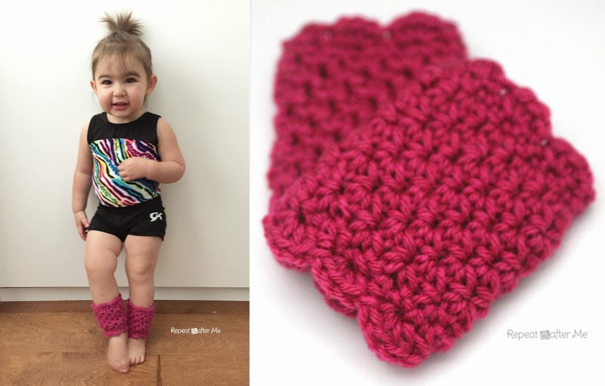 Red Heart Crochet Leg Warmers Pattern