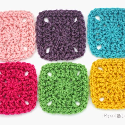Pixel Crochet Squares