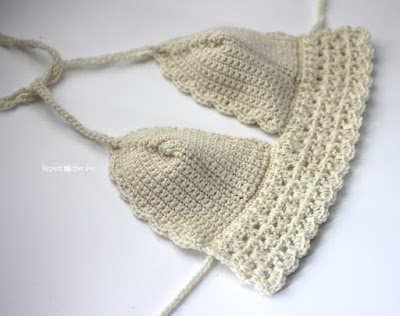 Crochet Bikini Top - Repeat Crafter Me