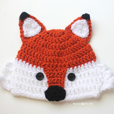 Crochet Fox Hat