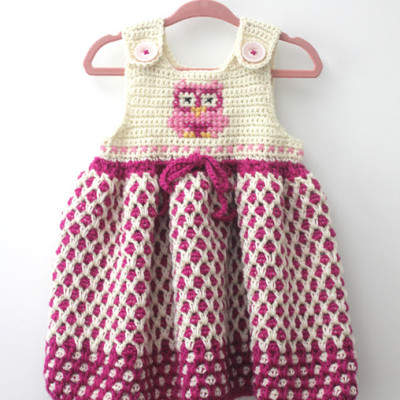 Yarnspirations 2015 Baby Lookbook: Crochet Garden Lattice Jumper & GIVEAWAY!