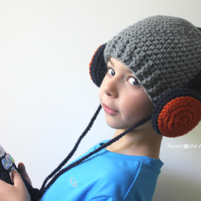 Crochet Headphones Hat