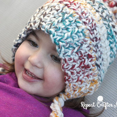 Crochet Hudson Hat and Mittens