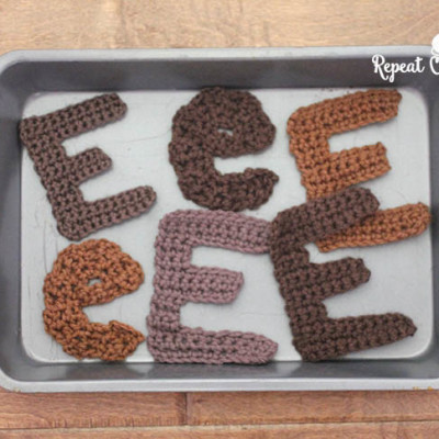 Crocheted Brownies April Fools