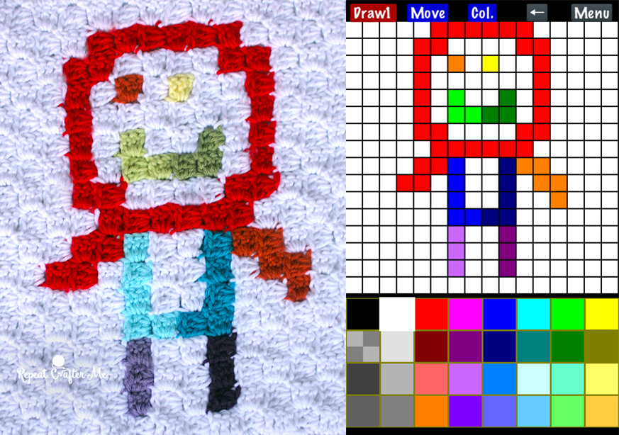 How to Create your own Pixel Graph - Repeat Crafter Me