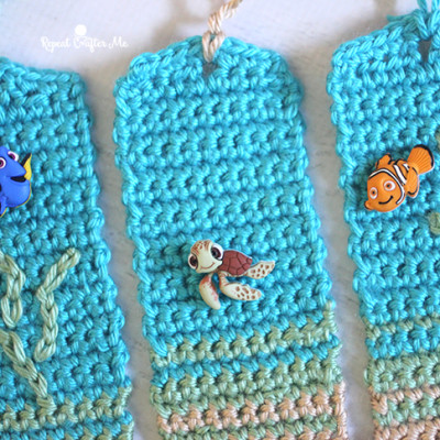 Crochet Beachy Bookmarks