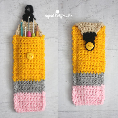 Crochet Pencil Pouch