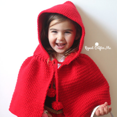Crochet Little Red Riding Hood Cape