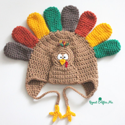 Crochet Turkey Hat Pattern