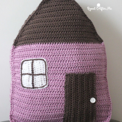 Caron Cozy Cottage Crochet Pillow