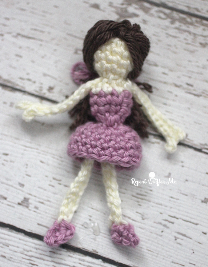 Easy Crochet Doll - Repeat Crafter Me