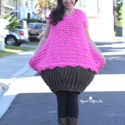 Crochet Cupcake Halloween Costume