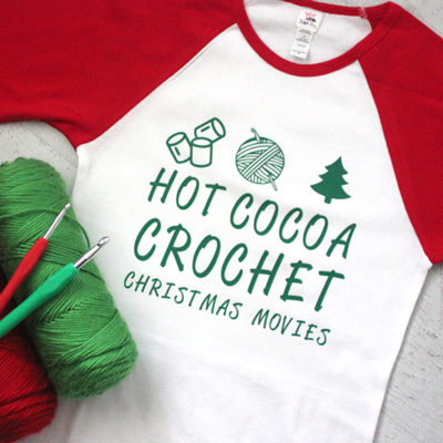 Christmas Crochet Shirt by SoCal Tribe Tees