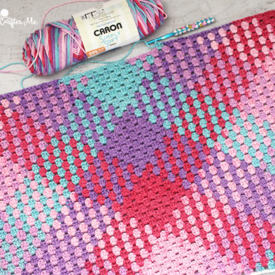 Crochet Color Pooling with Caron Simply Soft Stripes