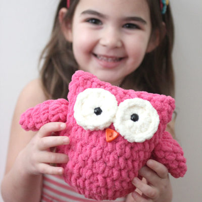 Crochet Plush Owl