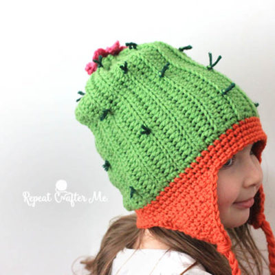 Crochet Cactus Hat