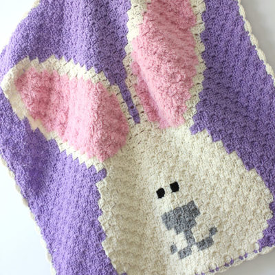 Crochet Bunny C2C Blanket